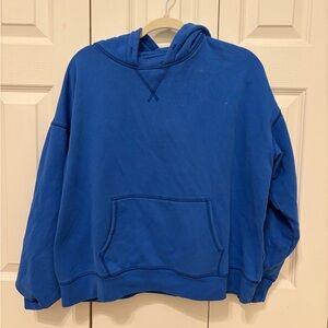 American Eagle Royal Blue Hoodie Size small